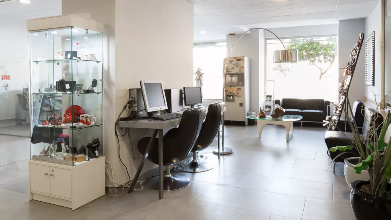 Lobby Hotel Familia Conde Huelva Lobby Hotel Familia Conde Huelva